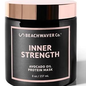 The Beachwaver Co. Inner Strength Avocado Oil Protein Mask - Black and Pink
